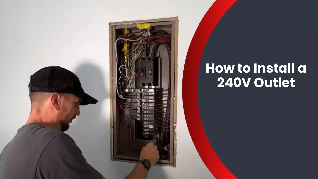How to Install a 240V Outlet