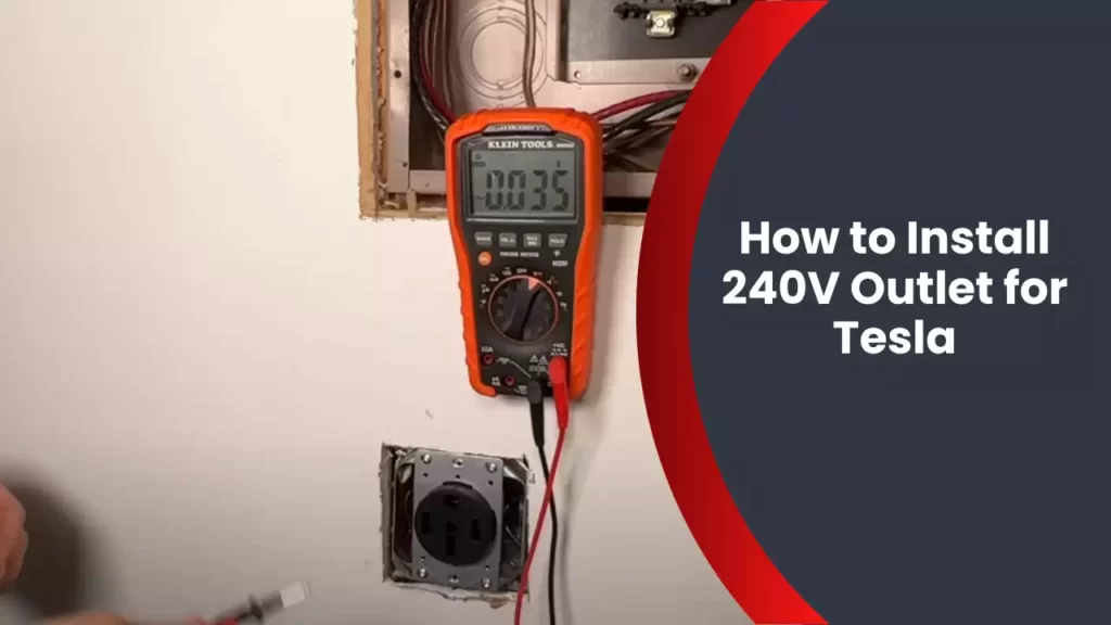 How to Install 240V Outlet for Tesla