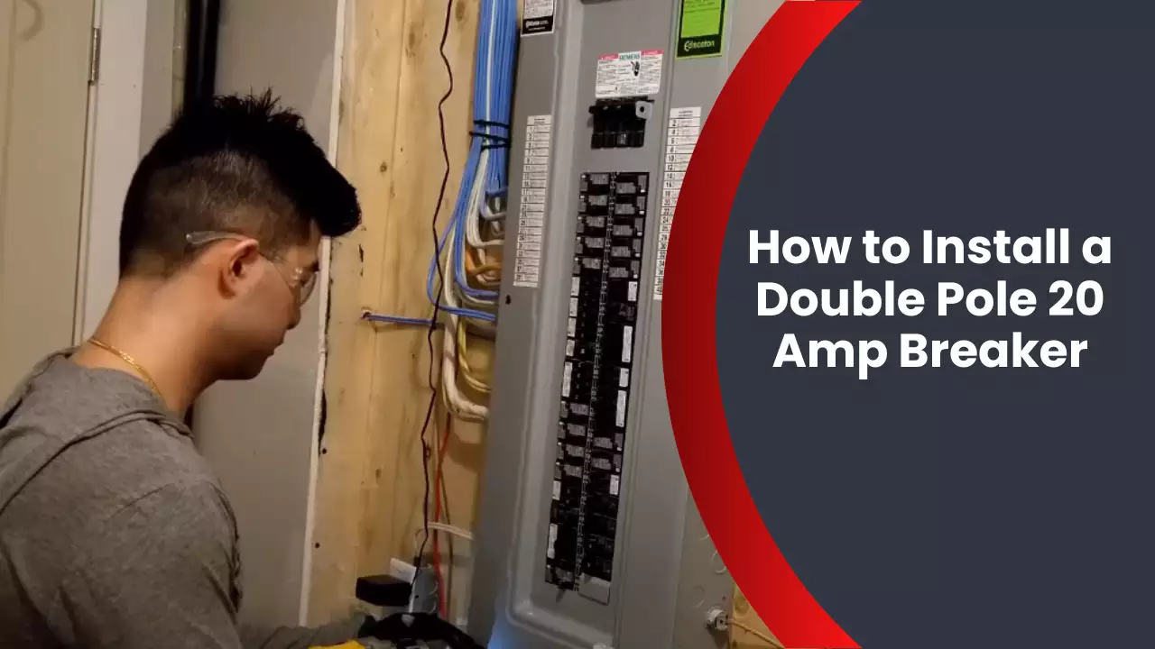 How to Install a Double Pole 20 Amp Breaker