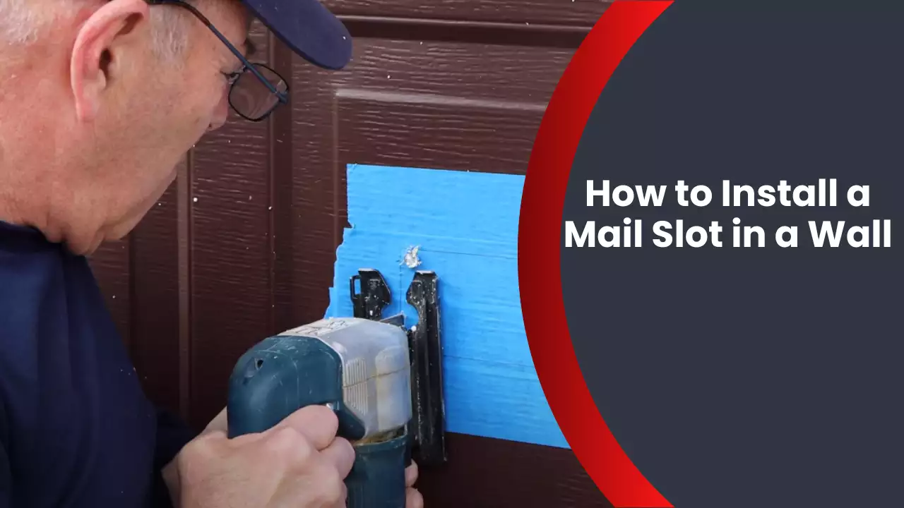 How to Install a Mail Slot in a Wall