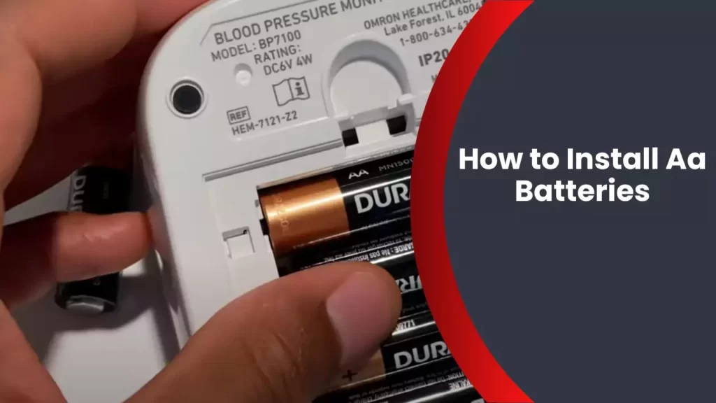 How to Install Aa Batteries