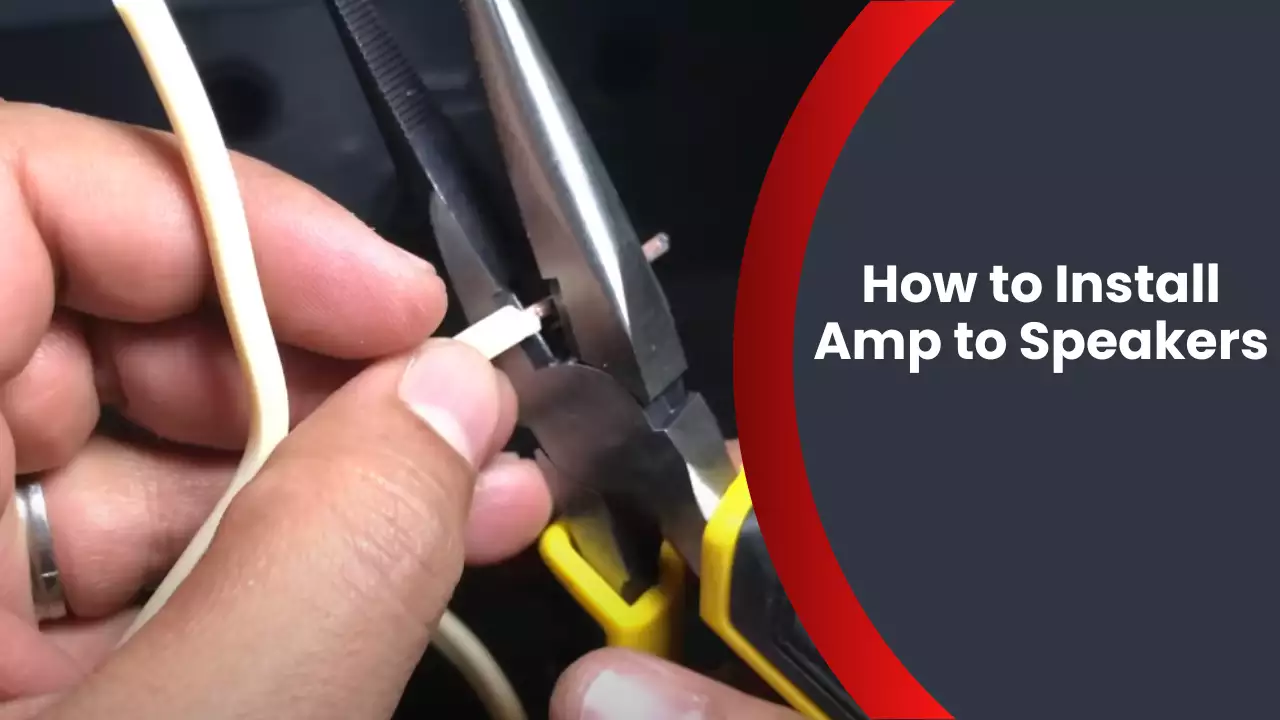 How to Install Amp to Speakers