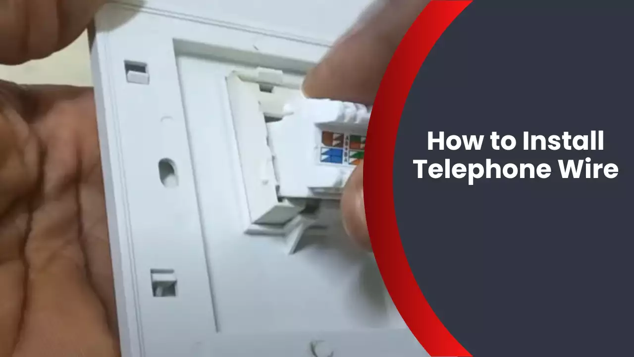 How to Install Telephone Wire