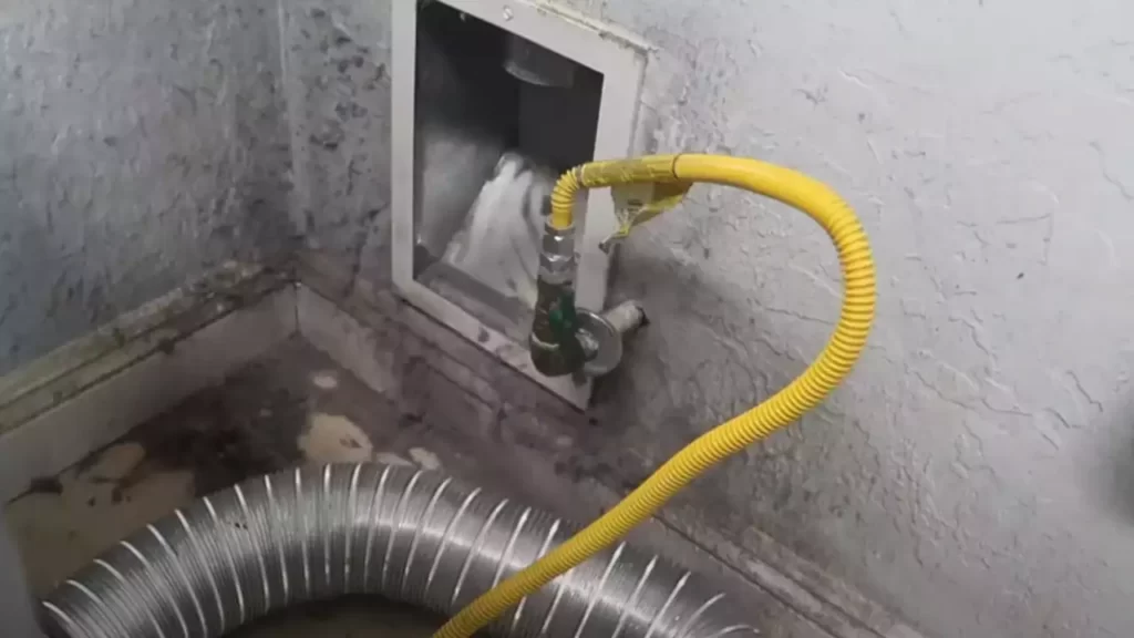 Cutting The Dryer Hose