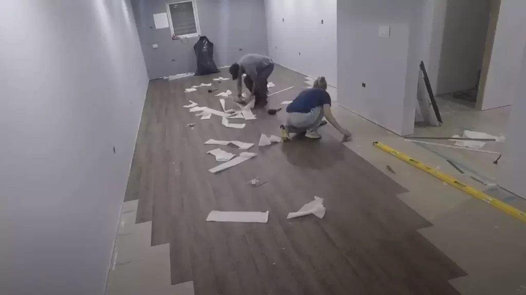 Applying The First Tile