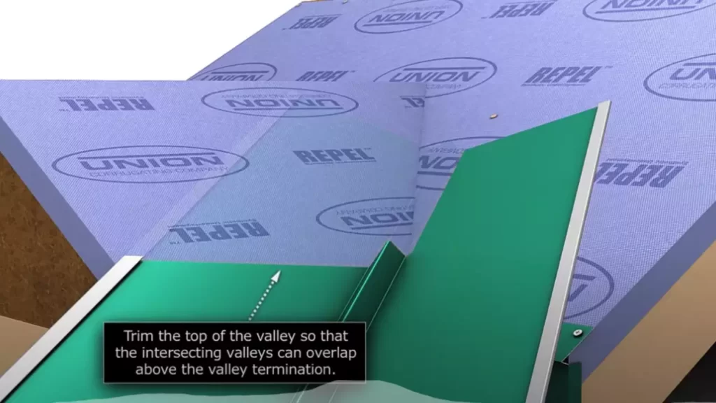 Measuring And Cutting The Metal Valley Panels
