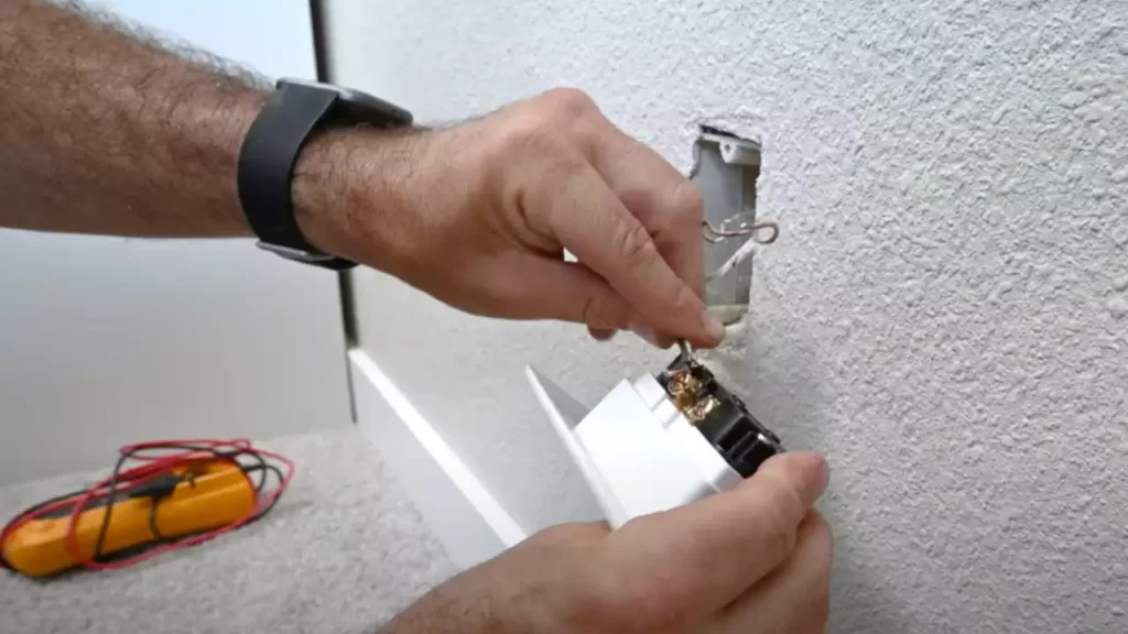 Securing The Recessed Outlet