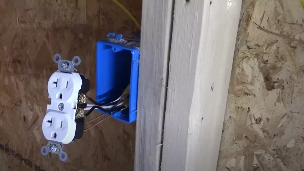 Installing The Electrical Box And Outlet